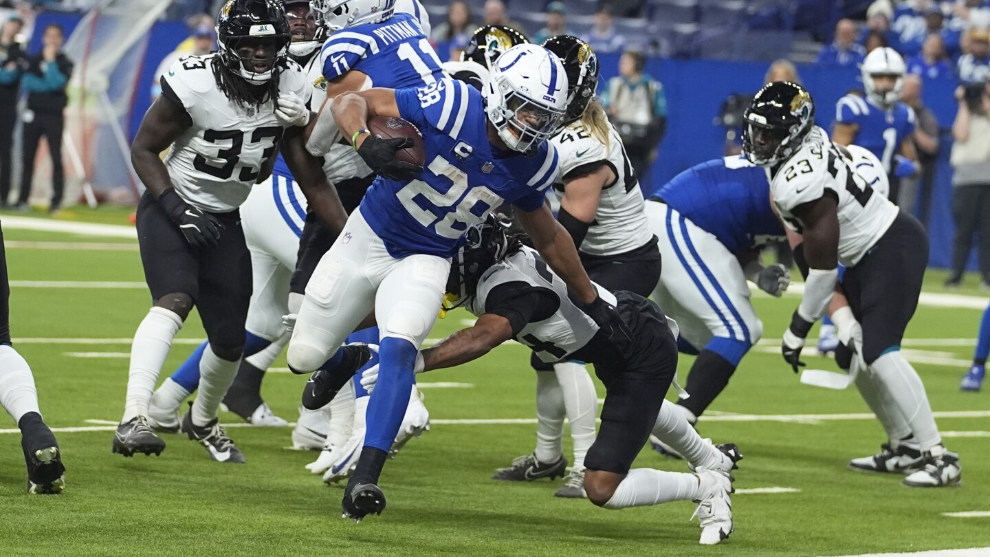 Jonathan Taylor and Joe Flacco lead Colts to 26-23 overtime win over Jaguars