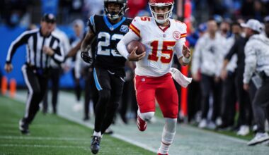 Patrick Mahomes and Chiefs win at the buzzer again, topping Panthers 30-27 on Shrader's field goal