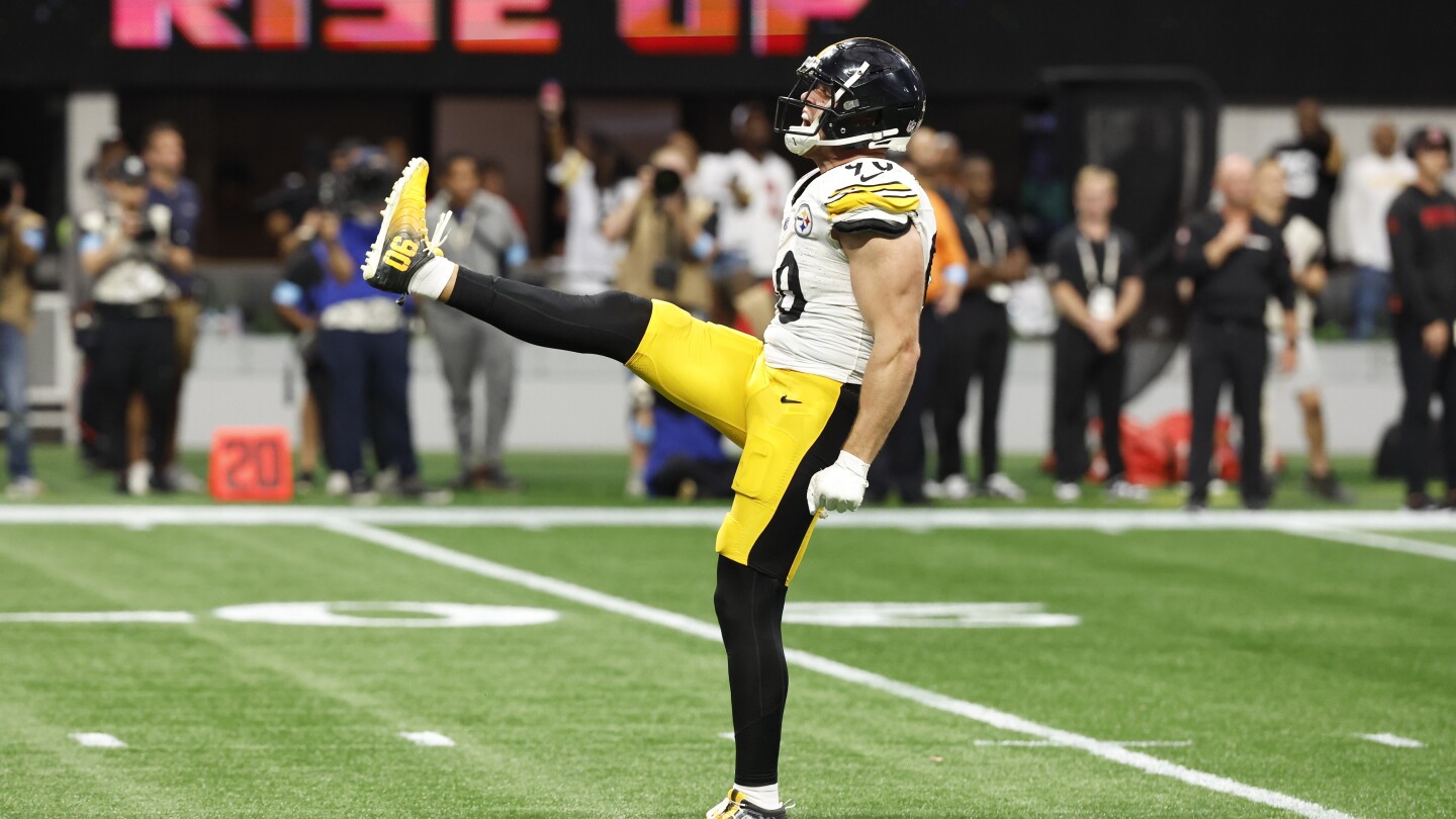 Boswell boots 6 field goals to lead Steelers past Falcons 18-10