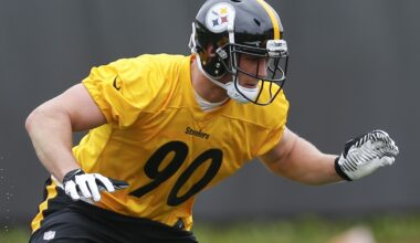 Steelers star linebacker TJ Watt skips the start of mandatory minicamp