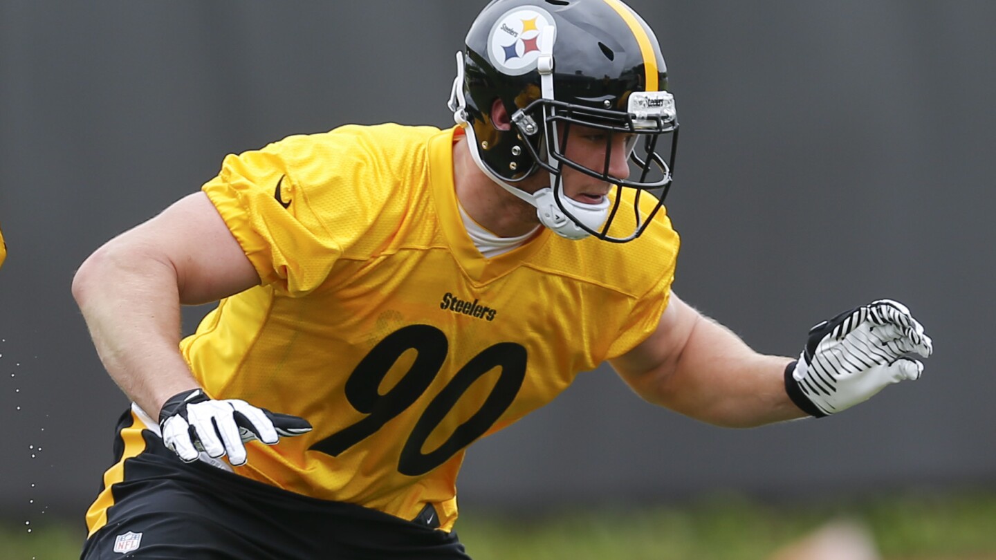Steelers star linebacker TJ Watt skips the start of mandatory minicamp