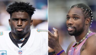 Noah Lyles says race against Tyreek Hill has been canceled