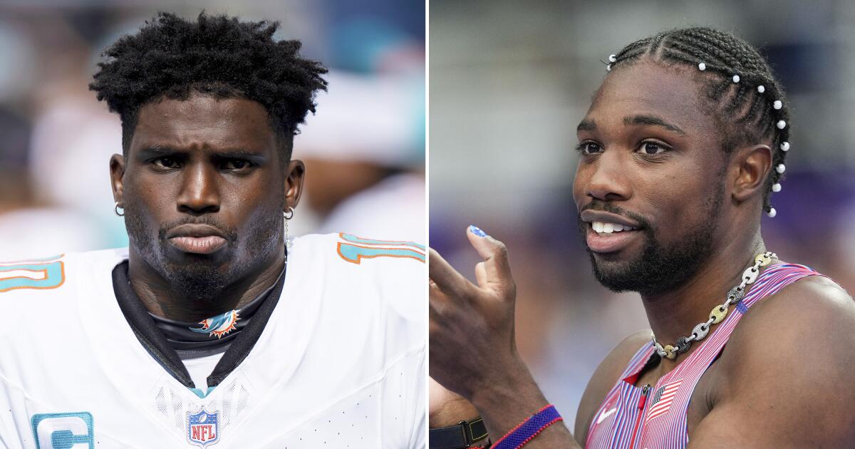 Noah Lyles says race against Tyreek Hill has been canceled