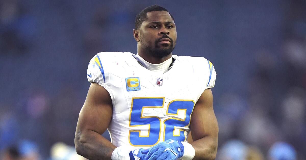 Why Khalil Mack returned to the Chargers: 'It was a no-brainer'