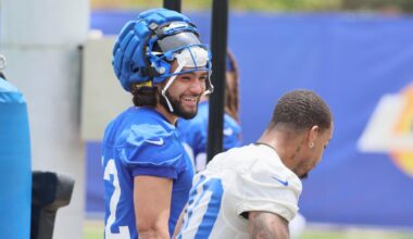 Rams' Puka Nacua is learning a lot from new teammate Davante Adams