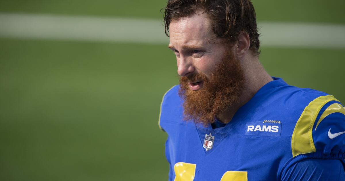 Ex-Rams player Jake McQuaide disrupts church over porn scandal