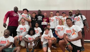 NFL vet gives back to his city with free camp, promotes staying active