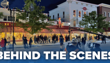 Behind the scenes of filming the Buffalo Bills Hallmark Christmas movie