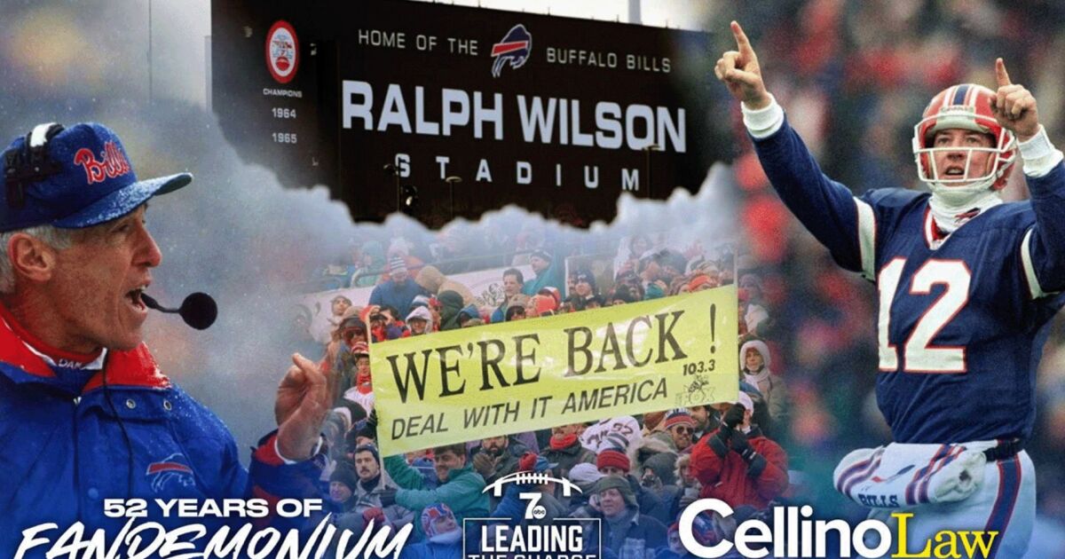 Reliving Buffalo Bills memories inside their historic stadium