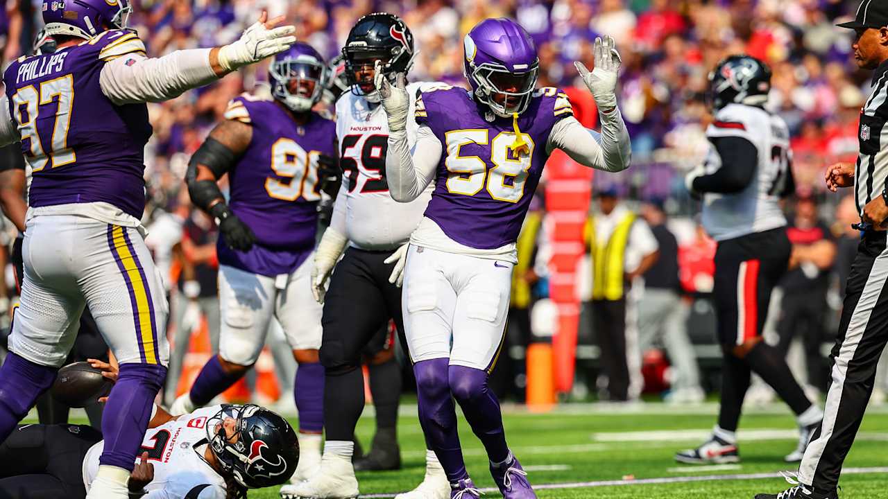 Vikings OLB Jonathan Greenard Recognized for Standout Week 3 Performance