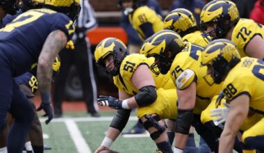 Michigan’s Offense playing defense vs. U-M’s Defense playing offense