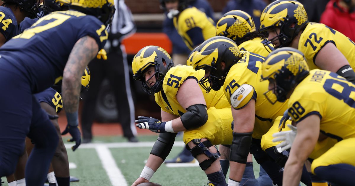 Michigan’s Offense playing defense vs. U-M’s Defense playing offense