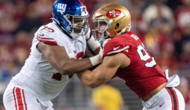 New York Giants’ Evan Neal ‘doing well’ after embracing his move to guard