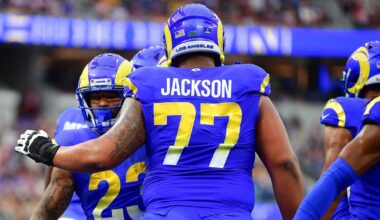 Rams OT Alaric Jackson injury, DJ Humphries signing and depth chart