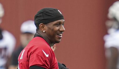 Michael Penix Jr. takes over for struggling Kirk Cousins in Falcons vs. Seahawks