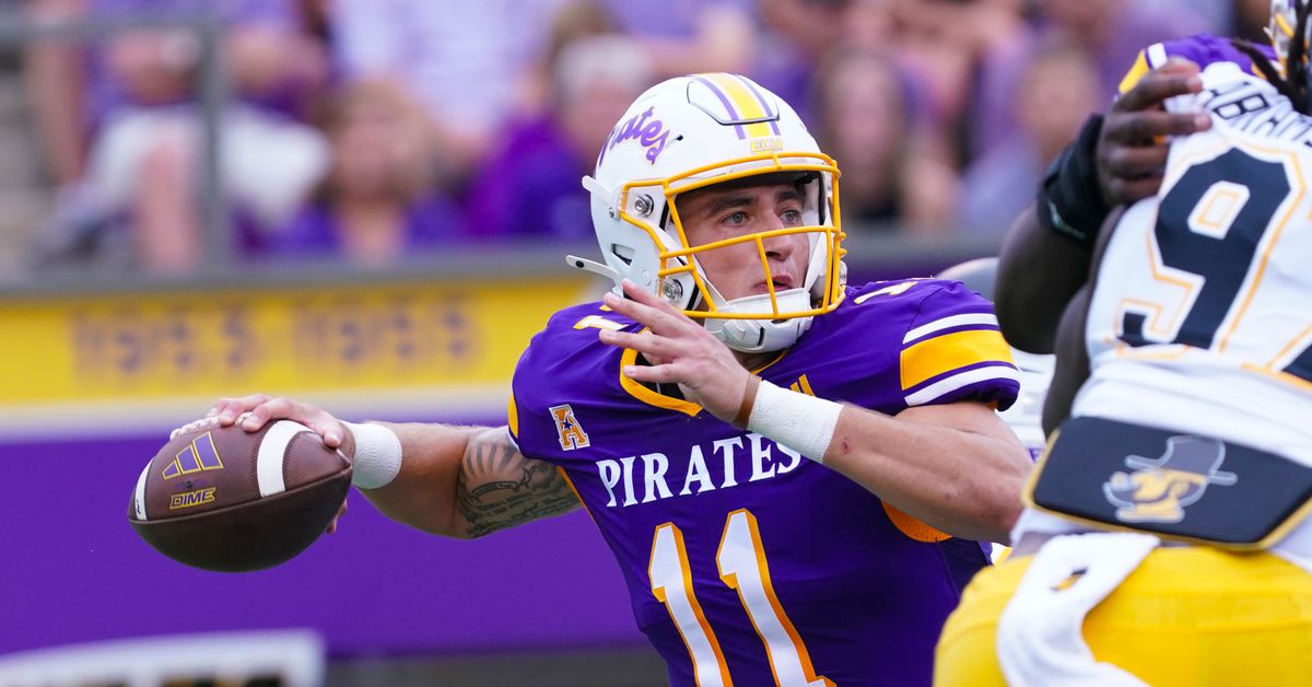 ECU transfer QB Jake Garcia visits Michigan, expert expects commitment