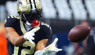 PFF top 32 WR rankings: Where does Chris Olave land?