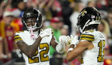 PFF ranks Saints’ WR room towards bottom of the league