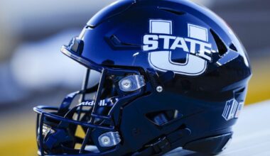Utah State Aggies Football Basketball Mount Rushmore