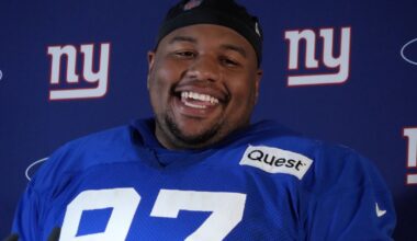 New York Giants’ Dexter Lawrence ranked as No. 2 DT in NFL