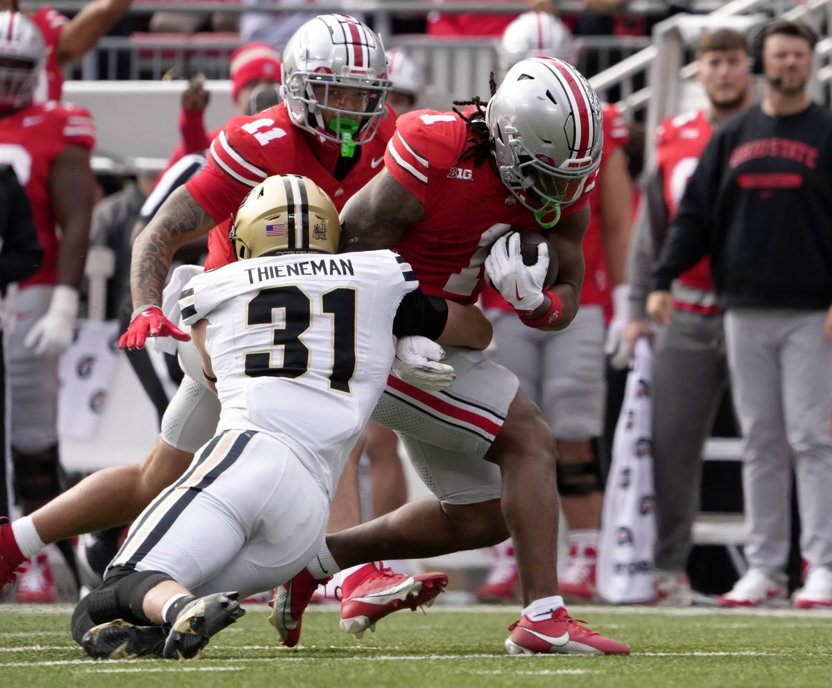 NCAA Football: Purdue at Ohio State