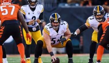 PFF names Pittsburgh Steelers’ Zach Frazier one of NFL’s top centers