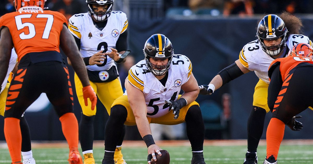 PFF names Pittsburgh Steelers’ Zach Frazier one of NFL’s top centers