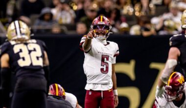 Commanders Vs. Saints - Studs and Duds