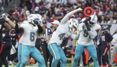 6/3/25 UPDATE: Miami Dolphins Orange Jersey Award TRACKER; young pass rusher takes throne!