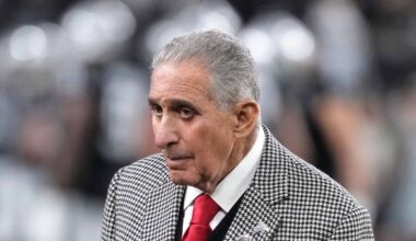Atlanta Falcons owner Arthur Blank in Lamar Jackson NFL collusion investigation