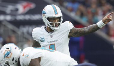 6/2/25 UPDATE: Miami Dolphins Orange Jersey Award TRACKER; QB1 reigns supreme!