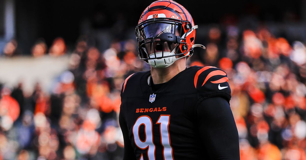 Trey Hendrickson ranked among top-10 edge rushers by PFF