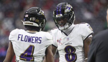Which player will lead the Ravens in receiving yards in 2025?