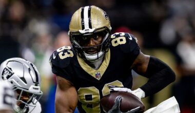 Four Saints TEs attending Tight End University