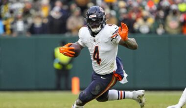 58% of Chicago Bears fans are content with their running back room