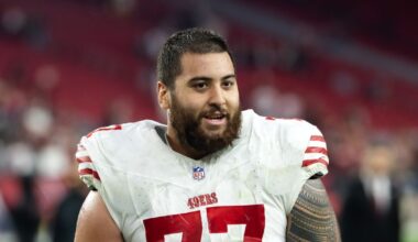 49ers Roster: PFF ranks guard Dominick Puni at No. 10