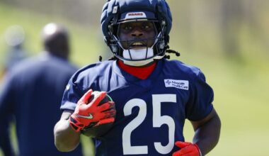 Former Rutgers Running back Kyle Monangai is Turning Heads at Chicago Bears Training Camp