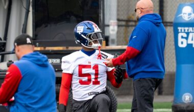 New York Giants’ Abdul Carter is the early odds leader for DROY