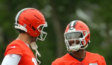 Browns QB Shedeur Sanders asks, vet answers: Joe Flacco doesn’t dance