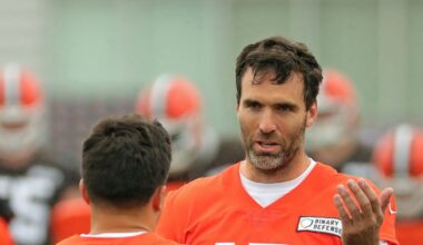 Browns QB battle: Joe Flacco says age “problem” is a ‘myth’