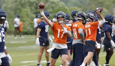 Who will win the Chicago Bears’ QB2 job, Tyson Bagent or Case Keenum?