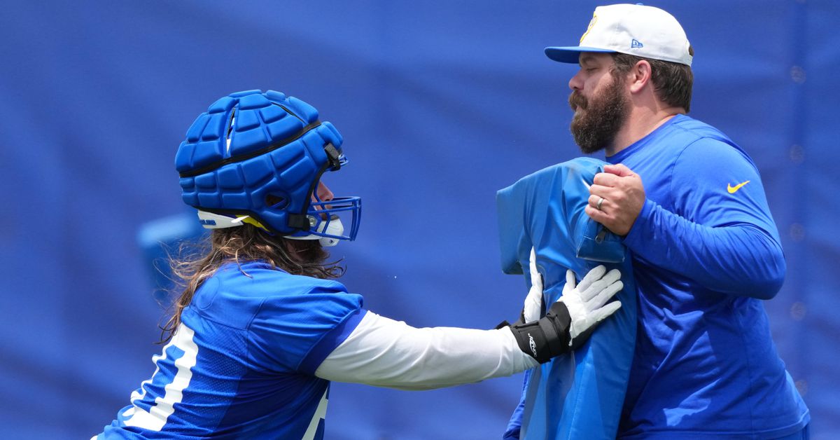 Rams OL coach Ryan Wendell facing his most difficult test yet