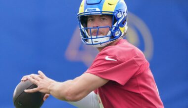 Sean McVay name drops Rams players who are developing in camp