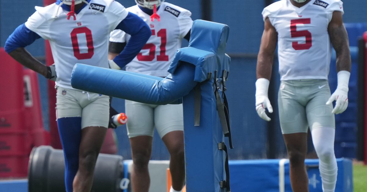 Who will lose the Giants’ musical chairs game at edge defender?