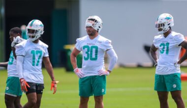 Dolphins Training Camp 2025: Public practices, Jaguars joint practice announced