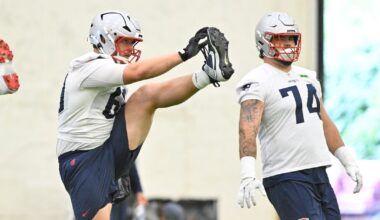 Patriots Mailbag: Who will start at left guard?