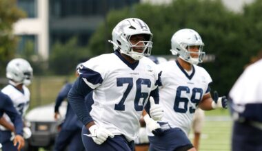 Dallas Cowboys' OL depth could create an interesting dilemma at camp