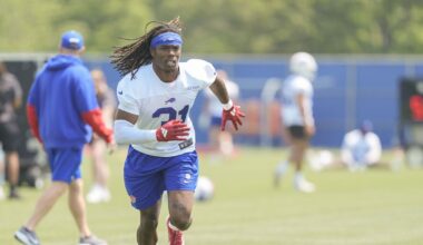 Bills rookie CB Maxwell Hairston injured during mandatory minicamp on Wednesday