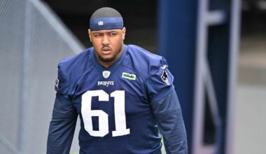 Patriots release rookie defensive tackle ahead of training camp