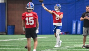 How has Giants’ rookie QB Jaxson Dart really done this spring?